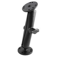 RAM Mounts RAM Universal Double Ball Mount with Two Round Plates - W124869938