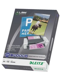 Leitz iLAM UDT Hot Laminating Pouches A4, 250 microns - W125033550