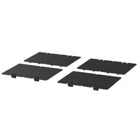 Vertiv Replacement Top Panel Grommets, Black, 8x - W125077904