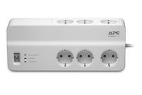 APC 6 x CEE 7 Schuko Outlets, 1836 Joules, 230V, Germany - W125289928
