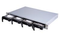 QNAP Alpine AL-314 Quad-Core 1.7 GHz, 8GB DDR3, SATA 6Gbps, HDD/SSD, 2.5"/3.5", 100W, 100-240V, 50/60Hz, 1U, 4.15kg - W124790869