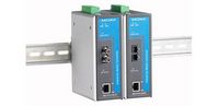Moxa IEEE 802.3af PoE Ethernet-to-fiber media converters - W125303702