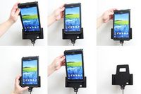 Brodit Active holder with cig-plug, Samsung Galaxy Tab Active 8.0 SM-T365 - W124523444
