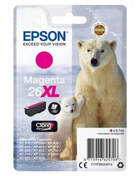 Epson Singlepack Magenta 26XL Claria Premium Ink - W125046518