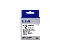 Epson Label Cartridge Matte Paper LK-4WBB Black/White 12mm (9m) - W124846552