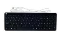 HP White Galeras Wired USB Keyboard - W124834757