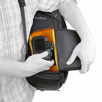 Vanguard Backpack, 320x230x490mm, Polyester/Velvet, Black - W124585559