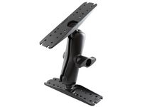 RAM Mounts Double Ball Mount with Two Large Marine Electronic Plates - W124670412