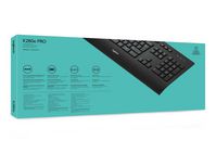 Logitech K280e Corded Keyboard, USB, 930g, FR, Noir - W124482794