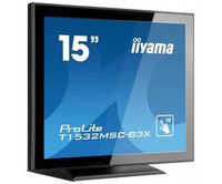 iiyama 15" TN LED, 1024 x 768, 8 ms, 350 cd/m2, 700 : 1, VGA. DVI-D, Black - W125339178C1