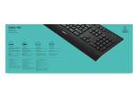 Logitech K280e Corded Keyboard, USB, 930g, US, Black - W124782547
