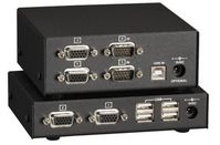 Black Box USB Micro Extender Kit, Dual-VGA, 1600 x 1200, 50m Max - W125399937