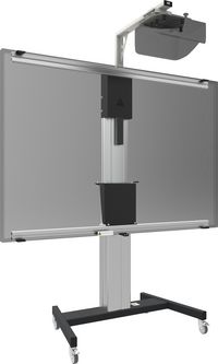 SmartMetals Floor lift on wheels for Interactive Whiteboard 87 inch - W125425569