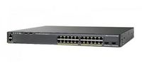 Cisco Catalyst 2960-XR, 24 x 10/100/1000 Ethernet, 2 x SFP+, APM86392 600MHz dual core, DRAM 512MB, Flash 128MB, PoE 370W, IP Lite - W125190527