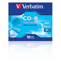Verbatim CD-R High Capacity, 800MB, 40x - W124715182