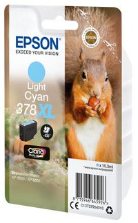 Epson Singlepack Light Cyan 378XL Claria Photo HD Ink - W125246193