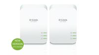 D-Link PowerLine AV2 600 Gigabit Starter Kit, Gigabit Ethernet, 3.7W, 100-240V, 1000Mbps, White - W125248078