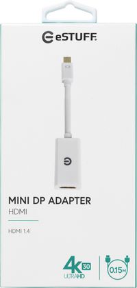 eSTUFF Mini DP - HDMI Adapter 0.15m - W124749430