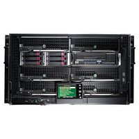Hewlett Packard Enterprise HP BladeSystem Single-Phase c3000 Enclosure with 8 Insight Control Environment for BladeSystem includes 2 Power Supplies 4 Fans an Onboard Administrator Module a DVD Drive Rail Kit and 8 Insight Control Environment 30 Day Trial Licenses - W124573182