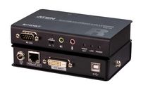 Aten Mini système d'extension KVM USB DVI HDBaseT™ (1920 x 1200 à 100 m) - W125246894