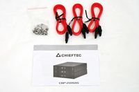 Chieftec CBP-2131SAS, 2 x 5.25", 3 x SATA/SAS HDDs/SSDs, LED - W124685730