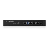 Ubiquiti EdgeRouter 4, 4-Core 1GHz MIPS64, 1GB DDR3, 4GB eMMC, 8MB SPI NOR, 13W, (3) 10/100/1000 Ethernet Router Ports, (1) 1Gbps SFP Port, (1) RJ45 Serial - W125148997
