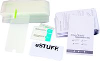eSTUFF Titan Shield® Full Cover Screen Protector – 25 pcs BULK Pack - for iPhone 11/XR – Black - W125149003