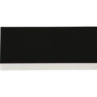 Brady 6.4 m, Vinyl, Acrylic, Gloss, White, Black - W124861810