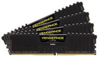 Corsair Vengeance LPX 4GB (1x4GB) DDR4 DRAM 2400MHz C14 Memory Kit - Black - W124582881