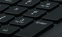 Logitech K280e Corded Keyboard, USB, 930g, Nordic, OEM, Black - W124682664