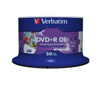 Verbatim DVD-R DL 8x, 8.5GB, 50pk Spindle - W125014918
