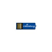 MediaRange MediaRange USB nano flash drive, paper-clip stick, blue, 8GB - W124583393