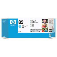 HP HP 85 3-pack 69-ml Light Cyan Cartridges with Vivera Inks - W125146768