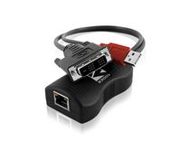 Adder Line powered DVI digital video extender over a single cable - W124982565