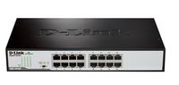 D-Link DGS-1016D/E - Gigabit Ethernet, QoS, Flow Control, 32Gbps - W124593696