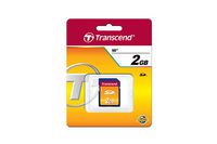 Transcend Transcend 2GB SD Card, Secure Digital, 20/13MB/s - W124783758