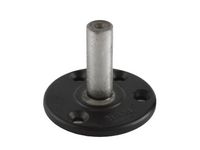 RAM Mounts Large Round Plate with 1/2" NPT Post, Black - W125070300
