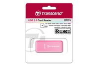 Transcend Transcend, RDF5 Card Reader, USB Type-A, USB 3.1 Gen 1, Pink - W124876015