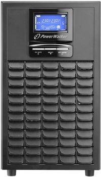 PowerWalker 3000 VA / 2400 W, 40 - 70 Hz, 200 - 240 VAC, 3:1, USB, RS-232, 4 x IEC, 27.6 kg - W124797025