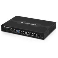 Ubiquiti 6x Gigabit LAN (5x PoE), SFP Gigabit, USB 3.0, Quad-Core 1GHz, 1GB DDR3, 4GB eMMC, 24V PoE - W124849002