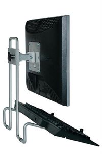 R-Go Tools R-Go Steel Flex Monitor Stand, adjustable, silver - W124671132