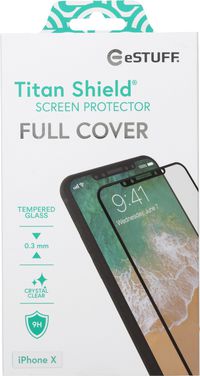 eSTUFF Titan Shield Screen Protector for iPhone 11 Pro/X/Xs  - Full Cover - W124449300