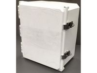 Ventev Wi-Fi Basic White Enclosure w/ Solid Door, Latching Locks, Integrated Patch Antenna - W124747994
