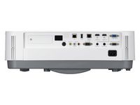 Sharp/NEC 1920 x 1080, 16:9, DLP, 5000 ANSI Lum, F 2–2.5, f 18.2–31.1 mm, 2x D-Sub, 2x HDMI, HDBaseT, HDCP, RCA, 2x 3.5mm, RS-232, RJ-45, 100-240 VAC 50-60 Hz, 469 x 137 x 365 mm - W125306834