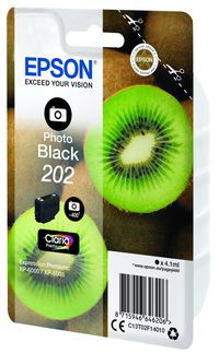 Epson Singlepack Photo Black 202 Claria Premium Ink - W124546748