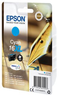 Epson Cartouche "Stylo à plume" 16XL - Encre DURABrite Ultra C - W124946769