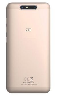 ZTE 5.2" FHD IPS (1080 x 1920), Qualcomm Snapdragon 435 (4x 1.4GHz/4x 1.1GHz), 3GB RAM, 32 GB, MicroSD, 13+2MP/13MP, LTE/DC-HSPA+, Wi-Fi 802.11b/g/n, Bluetooth 4.1, 2x Nano-SIM, 2730 mAh, 141.6 g, Android 7.0 N - W125296186