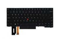 Lenovo Keyboard Internal FRU ThinkPad T480s, Black, LA Spanish - W124651501