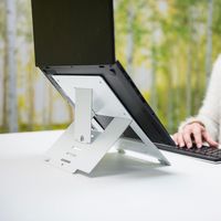 R-Go Tools R-Go Riser Flexible Laptop Stand, adjustable, white - W125170820