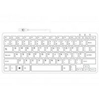 R-Go Tools R-Go Compact Keyboard, QWERTY (UK), white, wired - W124771115